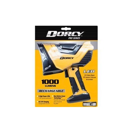 Projecteur Dorcy 41-4356 Ultra Rechargeable USB - 1300 Lumens - Puissant